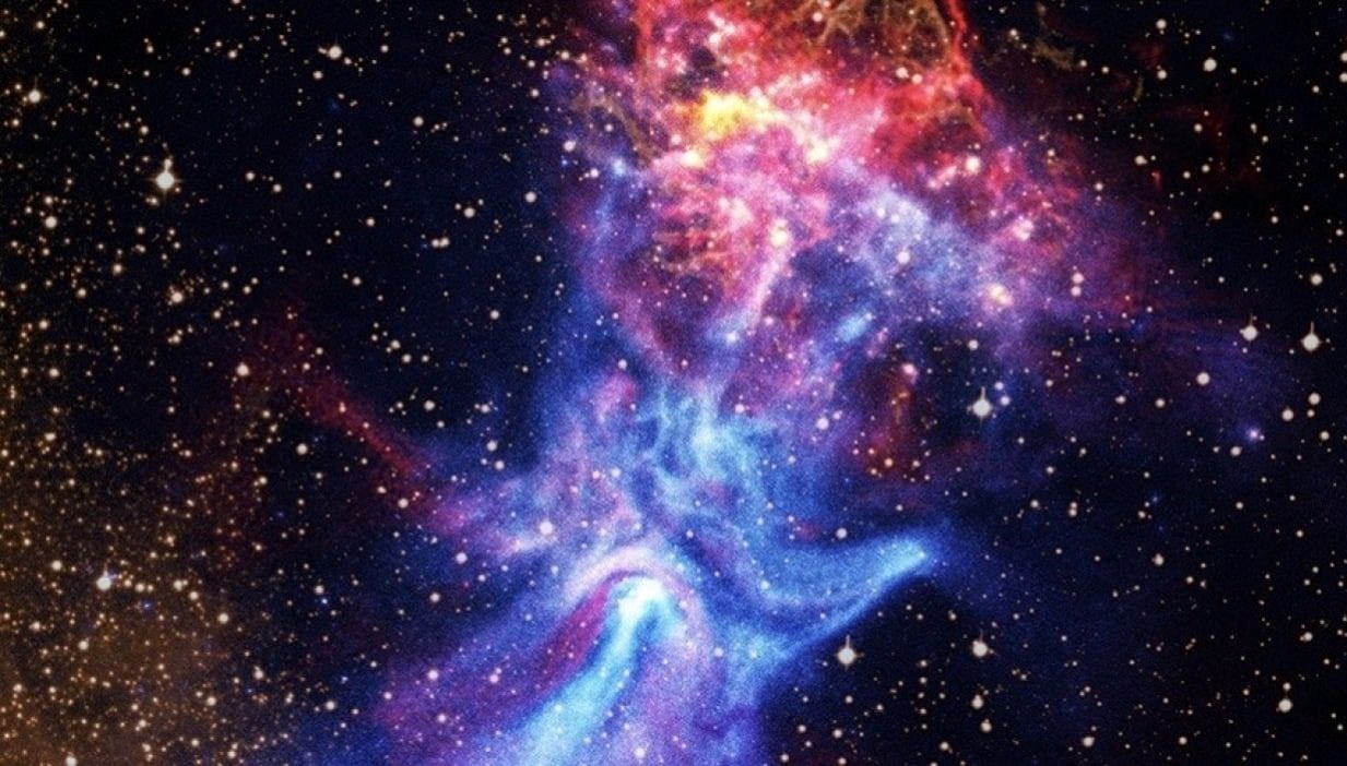 Samanyolu Galaksisi'nde Tanrı'nın Eli olarak bilinen bulutsu